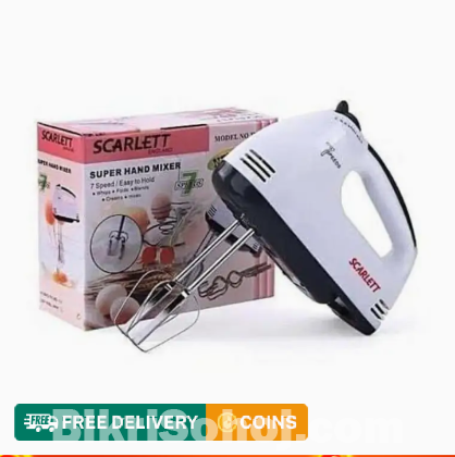 Scarlett hand mixer